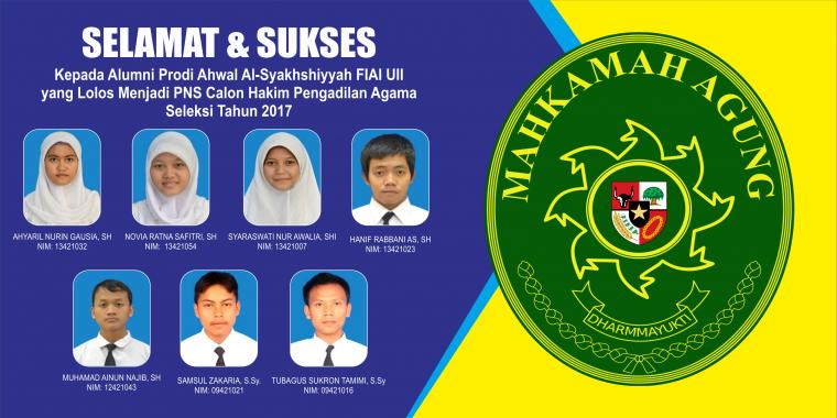 7 Alumni PSAS Diterima sebagai Calon Hakim PA