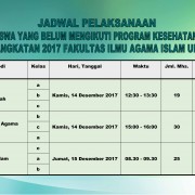 PROGRAM PENINGKATAN KESEHATAN MENTAL MAHASISWA BARU ANGKATAN 2017 FAKULTAS ILMU AGAMA ISLAM UII