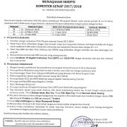 Munaqasah Skripsi Semester Genap 2017/2018