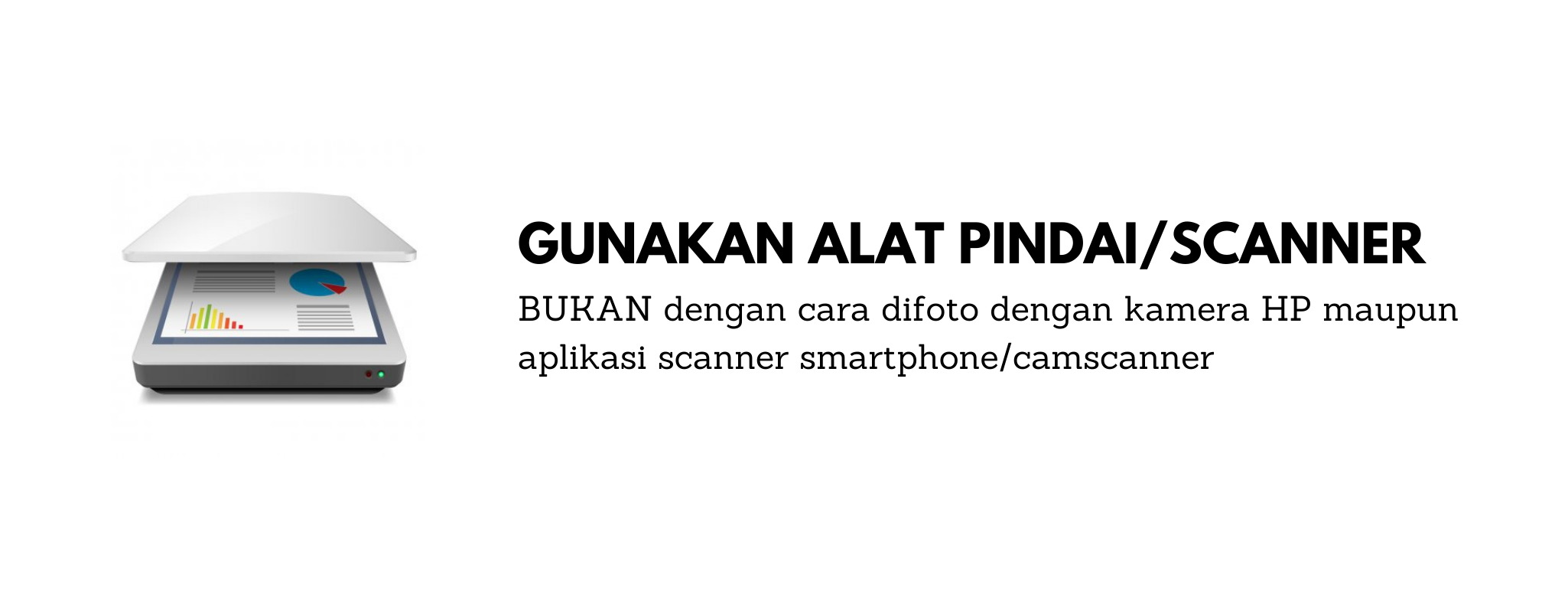 Gunakan scanner